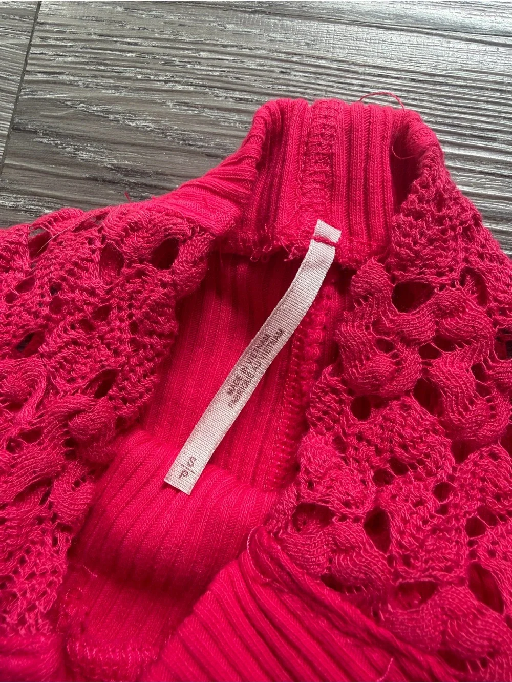 Free People fitted ribbed